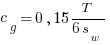 c_g = 0,15 {T} / {6 s_w}